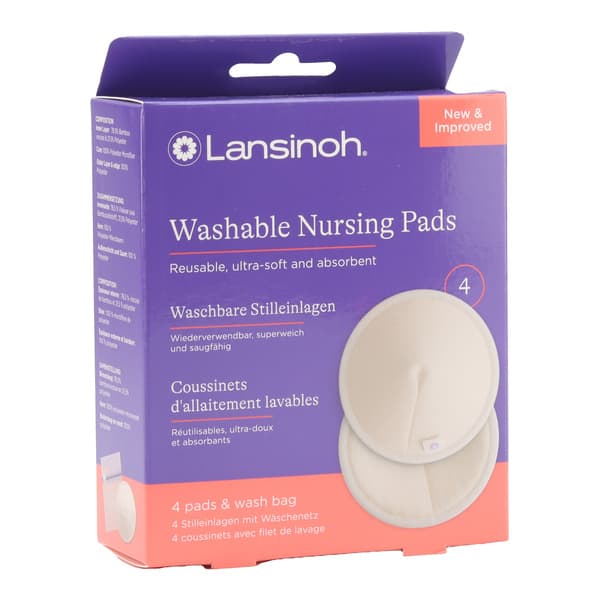 LANSINOH COUSS/ALLAIT LAVABLE X4 — Pharmacie Duguesclin Lyon
