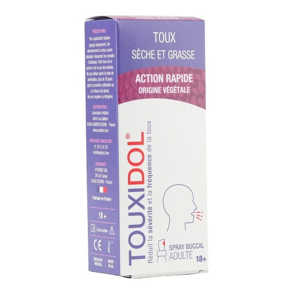 TOUXIDOL TOUX SEC GRAS AD SPR 30ML — Pharmacie de Vienne Blois
