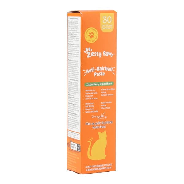 ZESTY PAWS A/HAIRBALL CHAT PATE75G — Pharmacie Principale de Malakoff