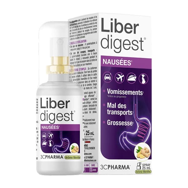 3 C LIBERDIGEST SPRAY NAUSEE 20 ML — Pharmacie Européenne 24/24 de la place de clichy