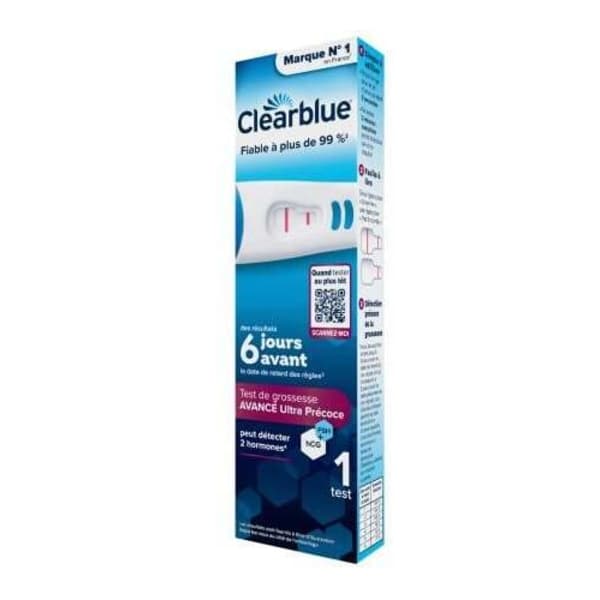 CLEARBLUE TEST GROS ULT PREC AVAN1 — Pharmacie Royale - Saint-Cloud