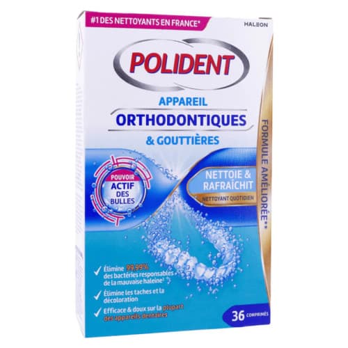 POLIDENT NETTOY ORTHODONTIQ CPR36 — Pharmacie Saint Agricol
