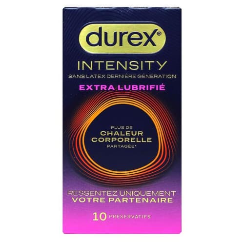 PRESERV DUREX INTENSITY EXTRA 10 — Pharmacie Erlon