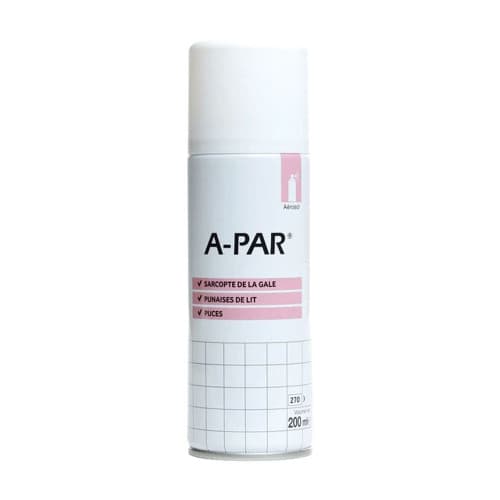A-PAR A/PARASITAIRE AEROSOL 200ML — Pharmacie Lafayette de Roubaix