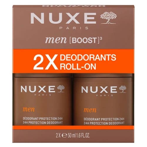 NUXE MEN BOOST DEO ROLLON 50MLX2 — Pharmacie Bourg Achard