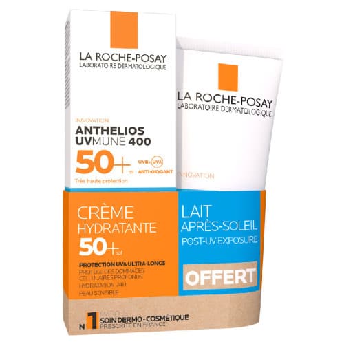 ANTHELIOS UVMUNE CR 50ML+POST OFF — Pharmacie Pharmavance Puteaux