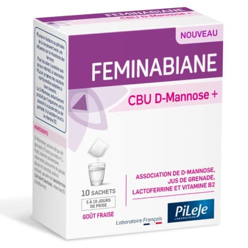 FEMINABIANE CBU D-MANNOSE+ SACH 10 — Grande Pharmacie de la Rode