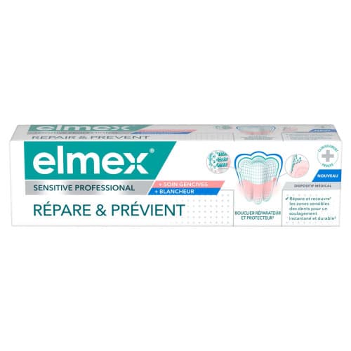 ELMEX DENT SENS PRO GENC BLA 75ML — Pharmacie Pharmagreen Boucicaut