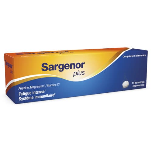 SARGENOR PLUS VITC/MG CP EFF 14 — Pharmavance Clamart