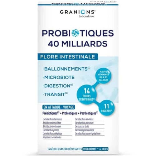 GRANIONS PROBIO INTEST GELUL 14 — Pharmacie Jeanne