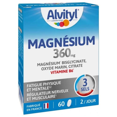 ALVITYL MAGNESIUM 360MG CPR60 — Pharmacie Fellous