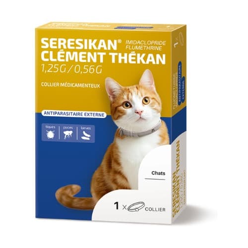 CLEM THEK SERESIK CHAT COLLIER — Pharmacie de la mairie