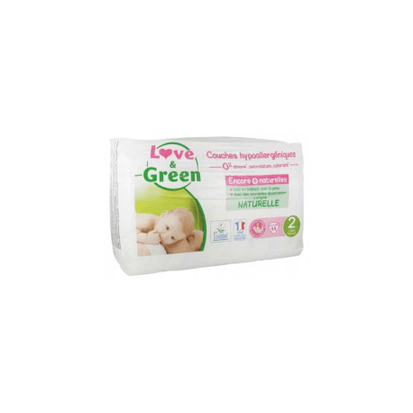 LOVE&GREEN COUCH ECO T2 3-6KG 44 — Pharmacie La Bonne Mère