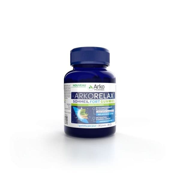ARKORELAX SOMMEIL FORT GUMMIES 30 — Pharmacie de la Gare