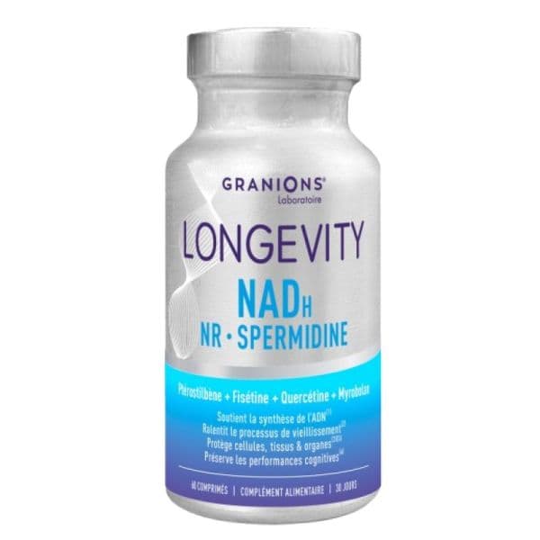 GRANIONS CPLX LONGEVITY CPR 60 — Pharmacie Jeanne