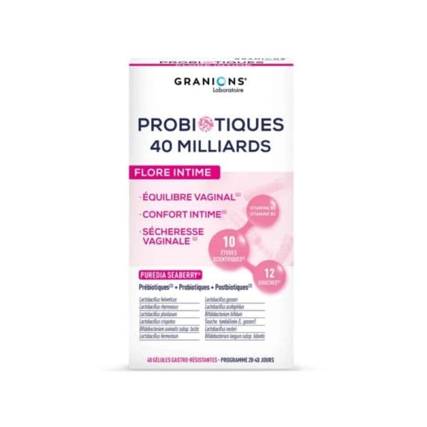 GRANIONS PROBIO INTIME GELUL 40 — Pharmacie Principale des Grésillons