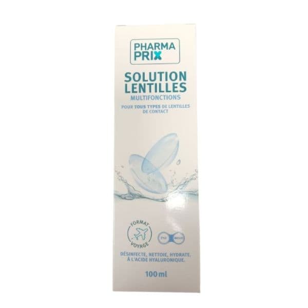 PHARMAPRIX SOL LENTILLE 100ML — Pharmacie aux enfants