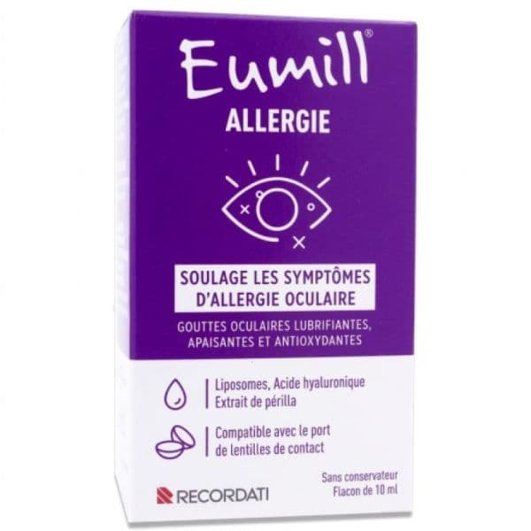 EUMILL GTT OCUL ALLERG FL 10ML — Pharmacie de la mairie