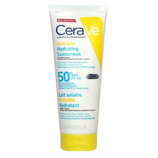 CERAVE SOL LAIT HYDRA SPF50+ 75ML — Pharmacie Allauch Village