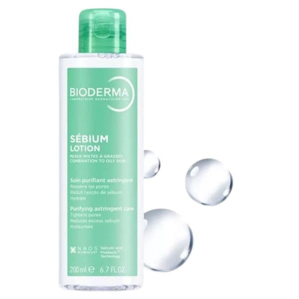 BIODERMA SEBIUM LOTION 200ML — Pharmacie Saint-Ferdinand