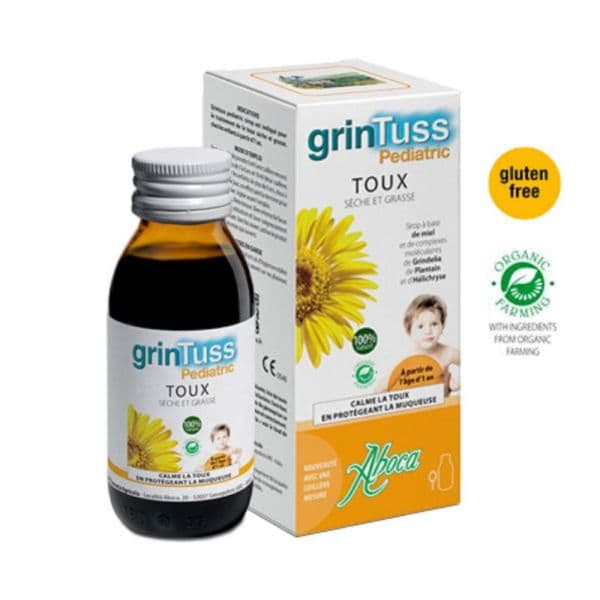 GRINTUSS TOUX SIROP PEDIATRIC 210G — Pharmacie Bouton - Armentières