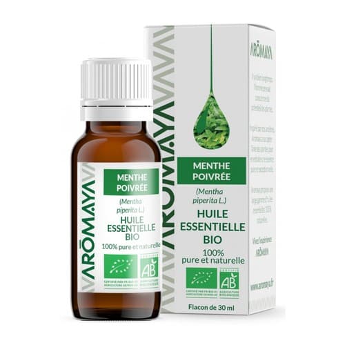 AROMAYA HE MENTHE POIVREE BIO 30ML — Pharmacie Lafayette Rueil