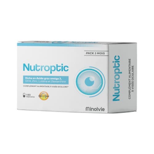 MINOLVIE NUTROPTIC CAPS 180 — Pharmacie Lafayette de Douai