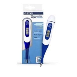 STENTIL THERMOMETRE RECT FLEX BLEU — Pharmacie de la mairie - Vichy