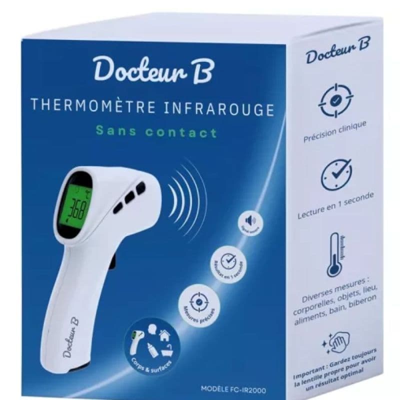 DOCTEUR B THERMOMETRE INFRAROUGE — Pharmacie Fellous
