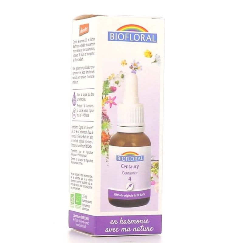 BIOFLORAL FLEUR BACH N°04 25ML — Pharmacie St Honoré - Amiens
